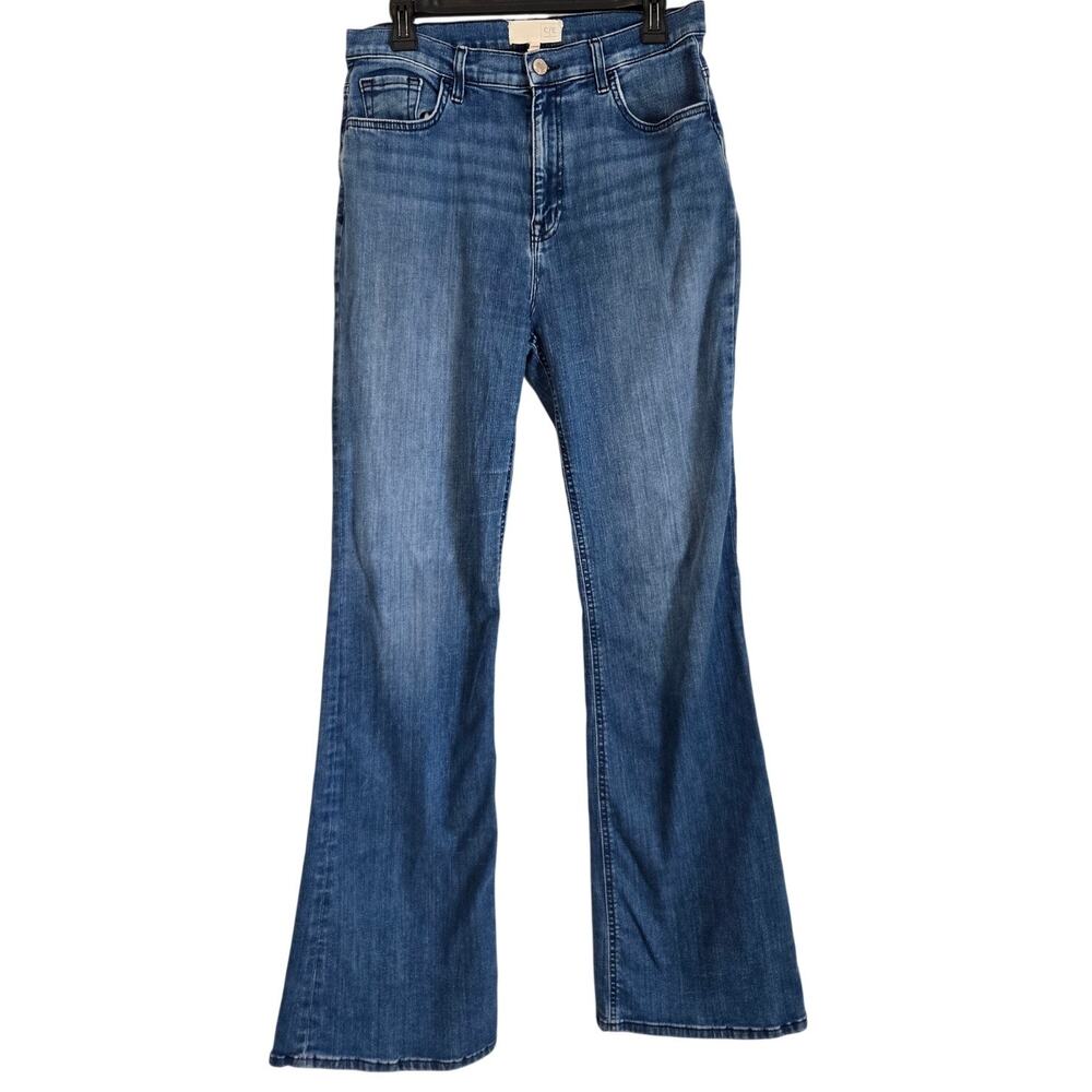 70's Boho Parisian Retro Revival CurrentElliott Jarvis High Rise Flare Jeans 29